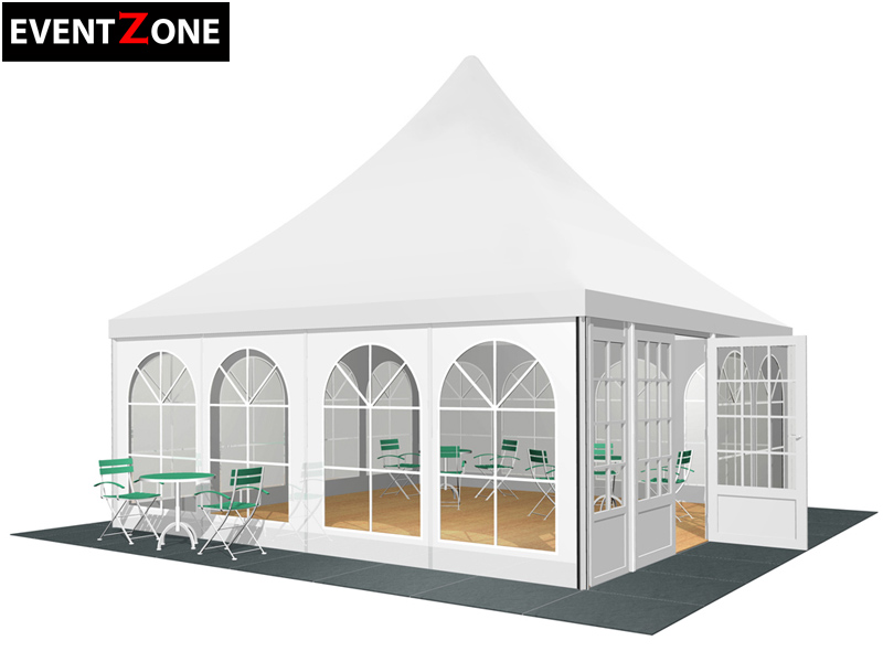 Pagodenzelt EvnetZone PRO + 6x6m. Pagodenzelte 6x6m hier kaufen.  Pagodenzelte PVC zu verkaufen